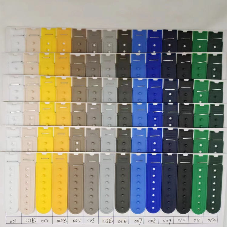 DWDP卸売プラスチック7穴2列キャップバックルクロージャースナップ