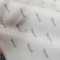 Papier de soie de luxe personnalisé avec logo imprimé, papier synthétique anti-frisottis de haute qualité pour chaussettes, chaussures, vêtements et cadeaux (vente en gros)