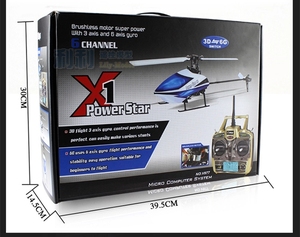 Nouveauté 2023 Avion RC V966 6CH 2.4G Gyroscope Avion Télécommandé Hélicoptère Jouet Drone Cadeaux d'anniversaire Hélicoptère Power Star - Product Image 6