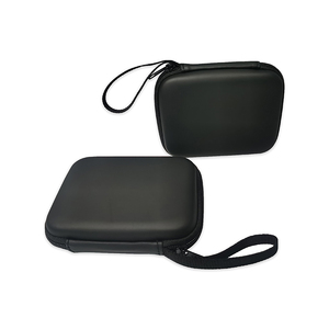 Schwarz PU HD <span class=keywords><strong>HDD</strong></span> Festplatte Externes Gehäuse Mobile Disk Carry Eva Wasserdicht Staub dichte Aufbewahrung koffer Tasche Custom Cheap - Product Image 1