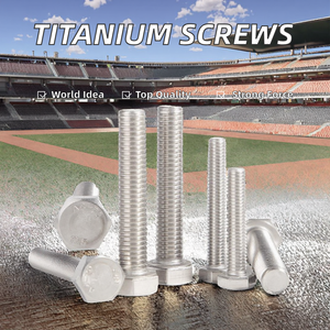 पेशेवर मीट्रिक हेक्स कैप शिकंजा टाइटेनियम ग्रे 5 दीन ani/asme मानक टाइटेनियम बोल्ट - Product Image 3