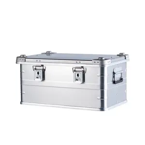 China TianJing fábrica de aluminio llevar Caja de Herramientas maletín de aluminio estuche rígido con tamaño personalizado y espuma