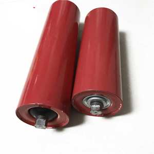 Özelleştirilmiş verimli ve güvenilir üst sürtünme Troughing eğitim avara rulo karbon çelik taşıma silindiri - Product Image 2