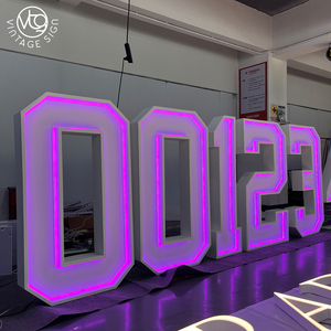 Letras LED de Neón Grandes de 4 Pies <span class=keywords><strong>para</strong></span> <span class=keywords><strong>Alquilar</strong></span>, Números de Marquesina de 4 Pies con Luces - Product Image 6