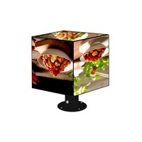 Cubo LED 3D Magico Impermeabile per Segnaletica e Pubblicità Interna ed Esterna con Controllo Wi-Fi e 4G