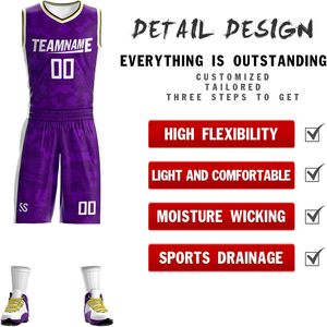 Pantalones cortos de baloncesto reversibles personalizados, estampado personalizado con nombre del equipo y número, ropa deportiva unisex para adultos con cuello en V que absorbe la humedad - Product Image 4