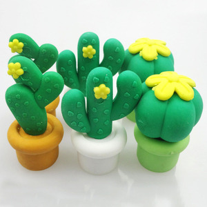 Quà tặng khuyến mãi học sinh Nhà cung cấp phim hoạt hình 3D Xương Rồng tẩy - Product Image 4