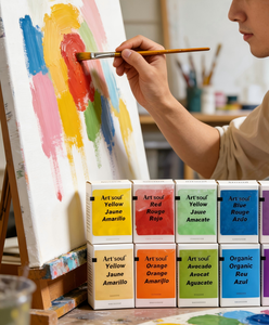 Set di 9 Coloranti Organici Art+soul - Pigmenti Non Tossici per Murales, Ceramica, Lavorazione del Legno e Fai-da-Te - Product Image 4