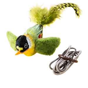 Jouet en peluche pour animaux de compagnie chat sûr soulager l'ennui chat gazouillis simulation d'oiseau coloré recyclé en gros OEM & ODM jouets intelligents pour animaux de compagnie - Product Image 4