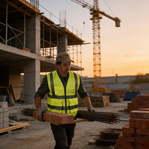 Veste de sécurité réfléchissante pour bénévoles, noire et <span class=keywords><strong>orange</strong></span>, haute visibilité, avec logo personnalisé, pour agents de sécurité et travaux de construction - Product Image 5