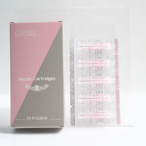 20 adet bir kutu evrensel güvenlik dövme kartuşları iğne için membran ile dövme makinesi kalem RL 0.15/0.16/0.18 - Product Image 1
