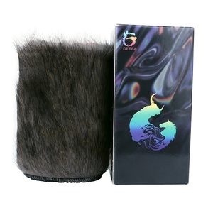 GEEBA Dual Channel Male <b>Masturbator</b> in Fur Fantasy Furry Soft Silicone Sex Toy for Men Realistic Vagina Penis Exerciser - Product Image 2