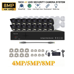 HIKWIFI 4/8/16 CH Bullet Dome POE Home Network <strong>Video</strong> Recorder <strong>Security</strong> CCTV Camera <strong>System</strong> Wireless Surveillance <strong>System</strong> - Product Image 1