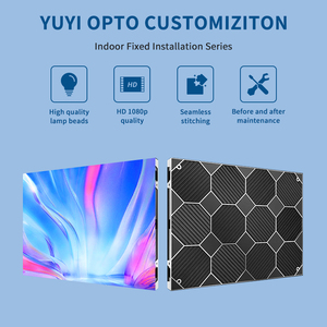 จอวิดีโอวอลล์ LED ในอาคารสำหรับโฆษณาเชิงพาณิชย์ รุ่น P1.2 P1.5 P1.8 P2 จอ LED แบบติดตั้งถาวรบางเฉียบ P2 ในอาคาร P2 P2 - Product Image 6