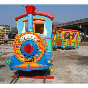 Promotion kids track or trackless barrel train for sale electric mall trains