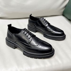 Zapatos Oxford de Vestir Casuales de PU para Hombre, de Alta Calidad, Suaves y Cómodos, Estilo Formal para Oficina y Negocios - Product Image 4