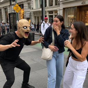 Masque de monstre en latex effrayant pour Halloween, masque intégral avec un look de zombie effrayant pour les fêtes costumées, les maisons hantées et les événements d'<span class=keywords><strong>horreur</strong></span> - Product Image 3