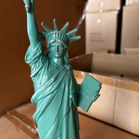 Statuette de la Statue de la Liberté fabriquée sur mesure, directement de l'usine, sculpture de la déesse de la Liberté de New York, figurine d'emblème américain