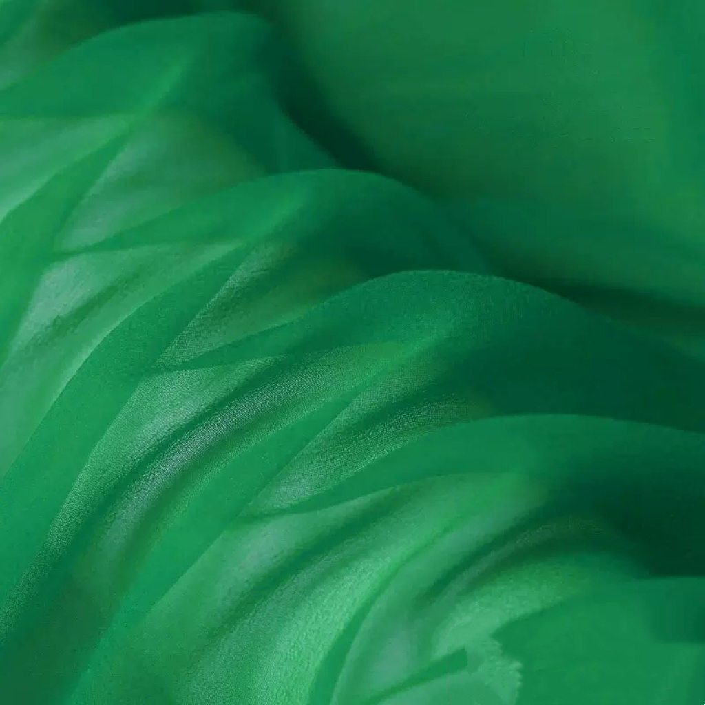 12 Momme Pure Mulberry Silk Woven Sheer Georgette 100% Organic Eco-Friendly Dress Fabric for Wedding & Sleepwear for Girls