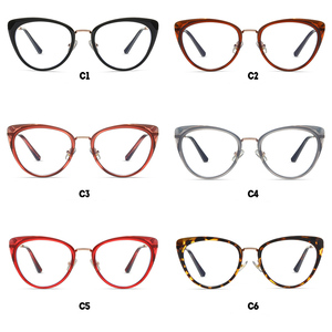 Monturas de Gafas TR90 con Patillas Metálicas y Protección Anti-<span class=keywords><strong>Luz</strong></span> Azul, Unisex, Montura Completa, Cómodas y Duraderas para Uso Diario - Product Image 6