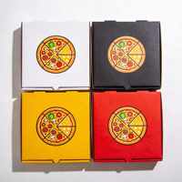 Boîtes à pizza en gros, triangulaires, rectangulaires, personnalisées, boîtes à pizza en carton ondulé avec logo