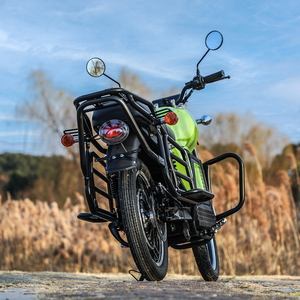 Motocicleta Eléctrica <span class=keywords><strong>de</strong></span> Alta Resistencia al Por Mayor, 72V, Gran Capacidad <span class=keywords><strong>de</strong></span> Carga, con Reposapiés Laterales y Portaequipajes Trasero - Product Image 1