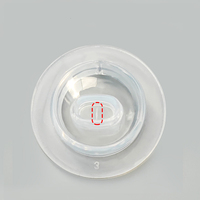 Tétine en silicone pour biberon standard, sans BPA, tétine pour biberon universelle à large ouverture, sucette pour bébé