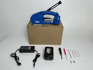 JDH-16 Handheld Elektrische Balenpers Tool Draagbare Batterij Aangedreven Plastic Strapping Machine