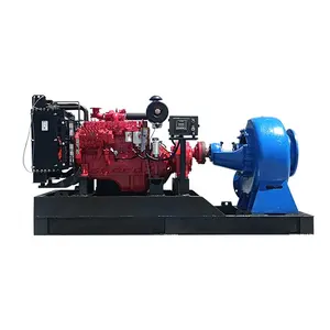 430m3/hディーゼルエンジン灌漑ポンプオートバイ混合流農業用水ポンプ