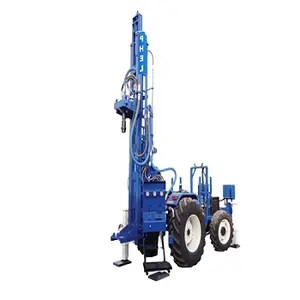 Top Quality PCDR Crawler mounted 150 Meters Tractor Mounted water well Drilling Machine For Sale