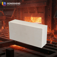 Brique réfractaire en silice fondue Rongsheng haute résistance 1800 ° Briques réfractaires en silice pour la réparation à chaud des fours à coke