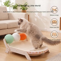 Winners-TQXM Grand Lit-griffoir pour chat blanc - Jouet durable au style mignon