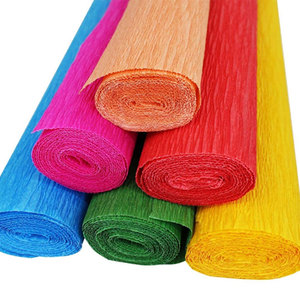 Wholesale DIY 70g Premium <strong>Wrapping</strong> Italian Crepe <strong>Paper</strong> <strong>Rolls</strong> - Product Image 4