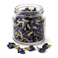 Thé aux fleurs de pois papillon séchées 500g en vrac, thé bleu naturel en feuilles pour une boisson relaxante