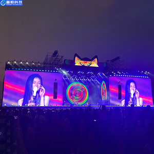 Màn hình LED nền sân khấu đám cưới trong nhà full màu, màn hình LED di động cho thuê, bảng điều khiển video LED cho quảng cáo sân khấu - Product Image 6