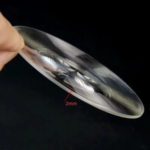 Lente de condensación <span class=keywords><strong>Fresnel</strong></span> redonda de <span class=keywords><strong>140mm</strong></span> Longitud focal 100 120 220mm Lupa plana Lente de concentrador solar - Product Image 4