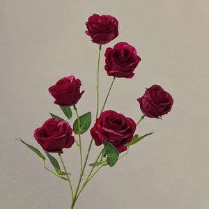 ดอกไฮเดรนเยีย กุหลาบ ดอกโบตั๋น สีฟ้าอมเทา สีฟ้าอ่อน ดอกไม้ประดิษฐ์สัมผัสเหมือนจริง สำหรับตรุษจีน งานแต่งงาน วันครบรอบ จำนวนมาก - Product Image 6