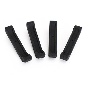 Rubber Mounting Pads 4pcs For Gm Radiator 4012326682S <b>Black</b> Support <b>Brackets</b> - Product Image 2