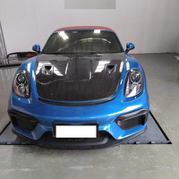Convient pour 2012-2016 Porsche 718 981 Upgraded GT4 Style High Quality PP Carbon Fiber Body Kit