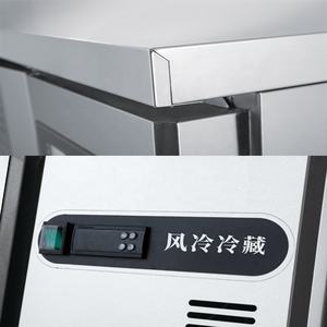 Oske <span class=keywords><strong>frigorifero</strong></span> <span class=keywords><strong>sottopiano</strong></span> commerciale in acciaio inox banco da lavoro refrigeratore sotto Bar <span class=keywords><strong>frigorifero</strong></span> con <span class=keywords><strong>cassetti</strong></span> - Product Image 4