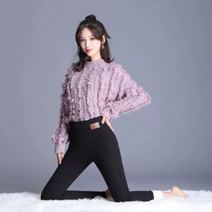 Winter Thick Velvet Soft Pants High Waist <strong>Thermal</strong> Warm Fleece <strong>Womens</strong> Leggings <strong>Women's</strong> Casual <strong>Trousers</strong> - Product Image 5