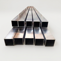 Tube carré en aluminium de 1,5 pouce, extrusion rectangulaire de 3 pouces (40 mm)