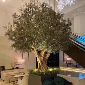 Árbol de <span class=keywords><strong>Olivo</strong></span> Artificial Grande, Decoración de Árbol de <span class=keywords><strong>Olivo</strong></span> Negro Artificial, Plantas Artificiales y Vegetación para el Hogar, Árbol de <span class=keywords><strong>Olivo</strong></span> Artificial - Product Image 6