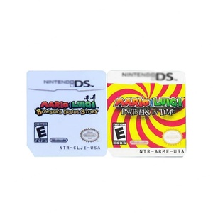 Pegatinas para Cartuchos de Videojuegos de Marlo Bowsers Inside Story Partners in Time para NDS - Product Image 1