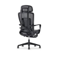 Mobilier de bureau moderne Foshan accoudoir confortable chaise de bureau ergonomique en maille pivotante réglable avec soutien lombaire