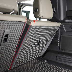 Soporte de Ajuste del Respaldo del Asiento Trasero de Metal Negro para el <span class=keywords><strong>Interior</strong></span> del Automóvil, para <span class=keywords><strong>Land</strong></span> <span class=keywords><strong>Rover</strong></span> <span class=keywords><strong>Defender</strong></span> 110 2020 2021 <span class=keywords><strong>2022</strong></span> - Product Image 3