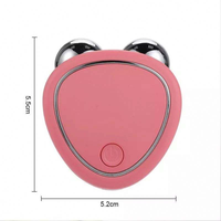 Masseur facial portable à micro-courant - Raffermissement de la peau, lifting, anti-âge, réduction des rides, soin de l'acné, rechargeable par USB