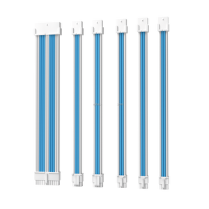 18AWG ATX Kit de câble d'alimentation pour boîtier d'ordinateur 24Pin EPS 8-Pin PCI-<span class=keywords><strong>E</strong></span> 8-Pin Sleeve Extension Copper Computer Laptop Cases Covers - Product Image 1