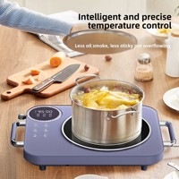 2025 nouveau poêle en céramique électrique haut de gamme 3500W cuisinière de cuisine multifonctionnelle haute puissance avec fonction Hotpot pour un usage domestique