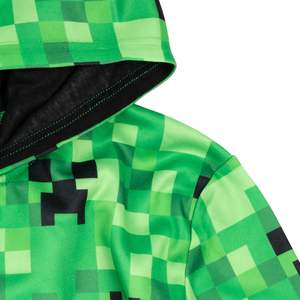 <strong>Minecraft</strong> Autumn Fleece Zip up <strong>Hoodie</strong> Toddler to Adult Sizes - Product Image 3